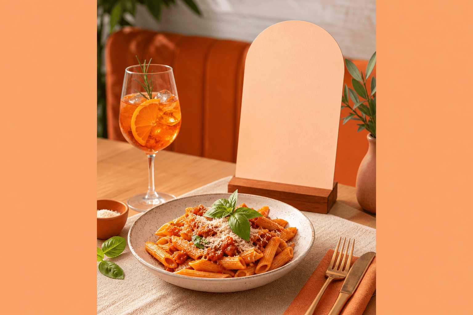 New menu creative style
